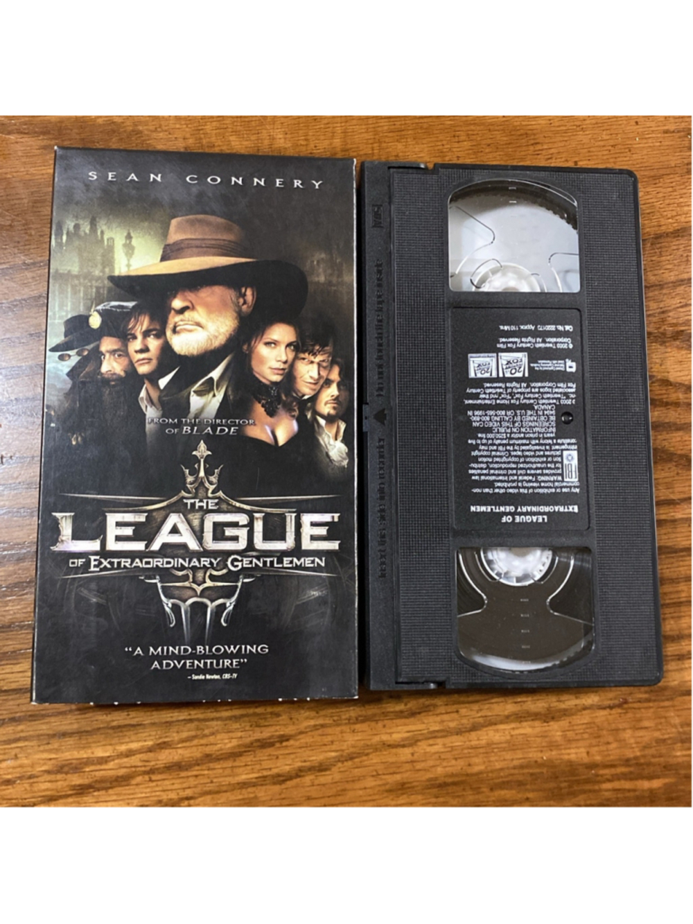 The League of Extraordinary Gentleman (VHS, 2003) ex-rental